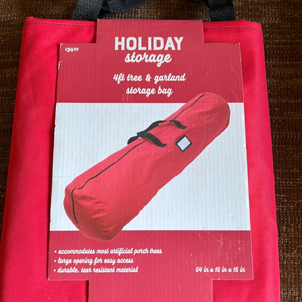 Small Christmas tree storage bag